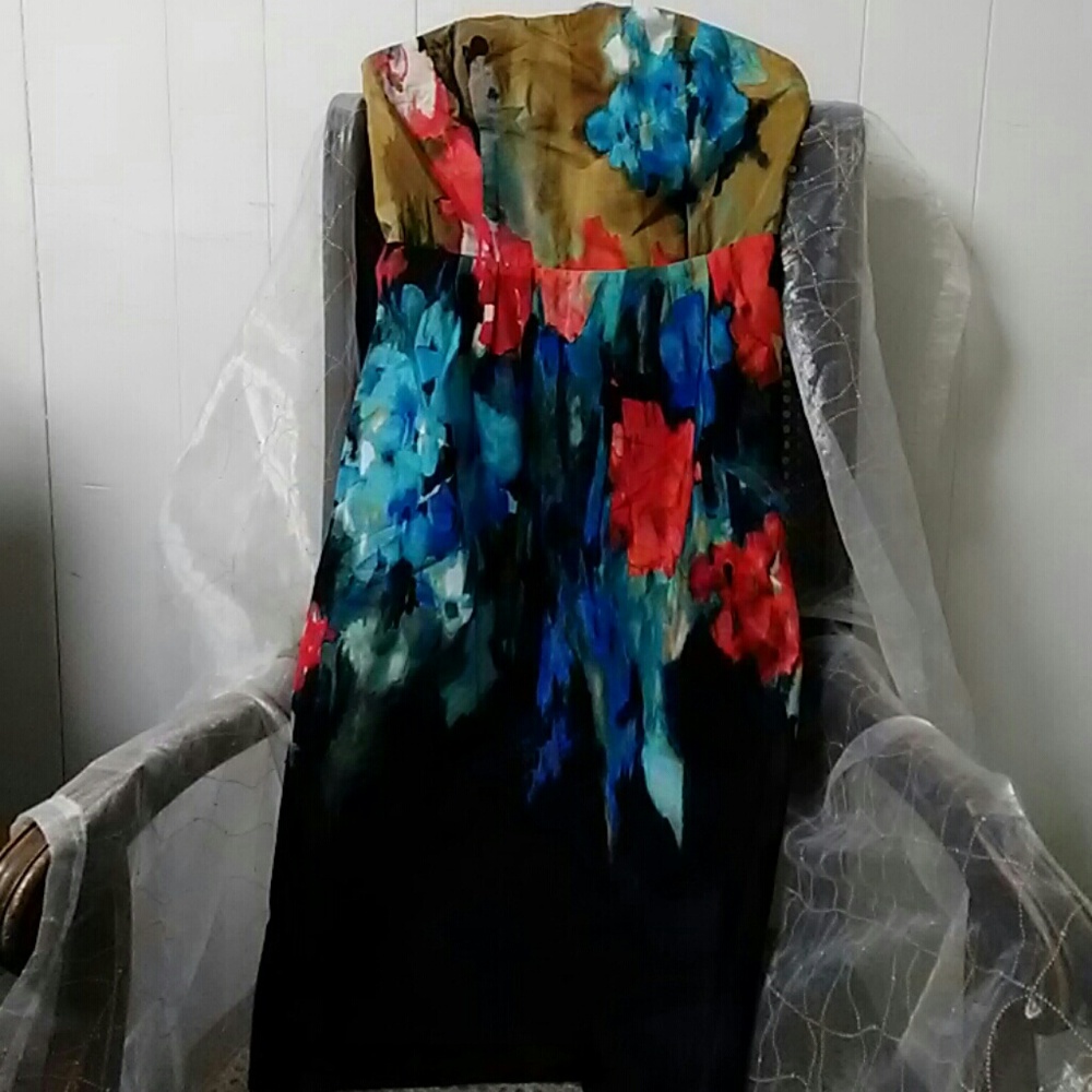 Moulinette Soeurs by Anthropologie strapless dress